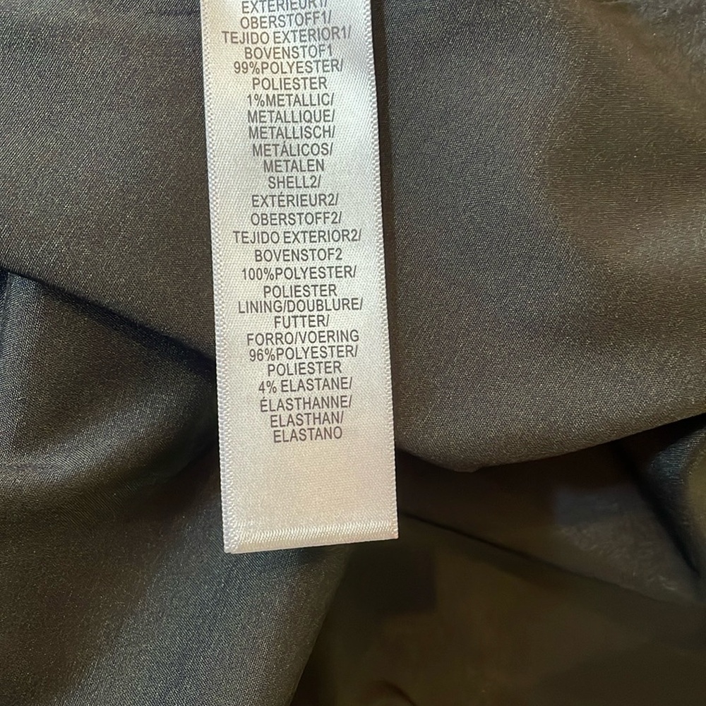 Aidan Mattox Blue Tiered Bustier Cocktail Dress - Picture 10 of 11